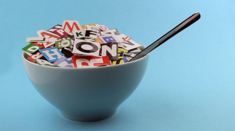 Kreative Buchstabensuppe? Für gute Websitetexte gibt es ein besseres Rezept. Credit: PolaRocket / Photocase.de